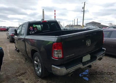2021 Ram 1500 Lone Star 4X2 6'4 Box z USA, uszkodzony, nr VIN 1C6RREBT7MN821341